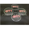 GTI汽車(chē)輪轂標(biāo) 大眾GTI鋼圈中心標(biāo)志 大眾輪胎裝飾標(biāo)