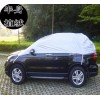 增防盜帶機(jī)器植棉絨防曬隔熱汽車(chē)涂銀半身車(chē)衣罩夏季必備