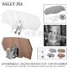 適用珠峰凱越525X 500x可調節(jié)加高小風擋